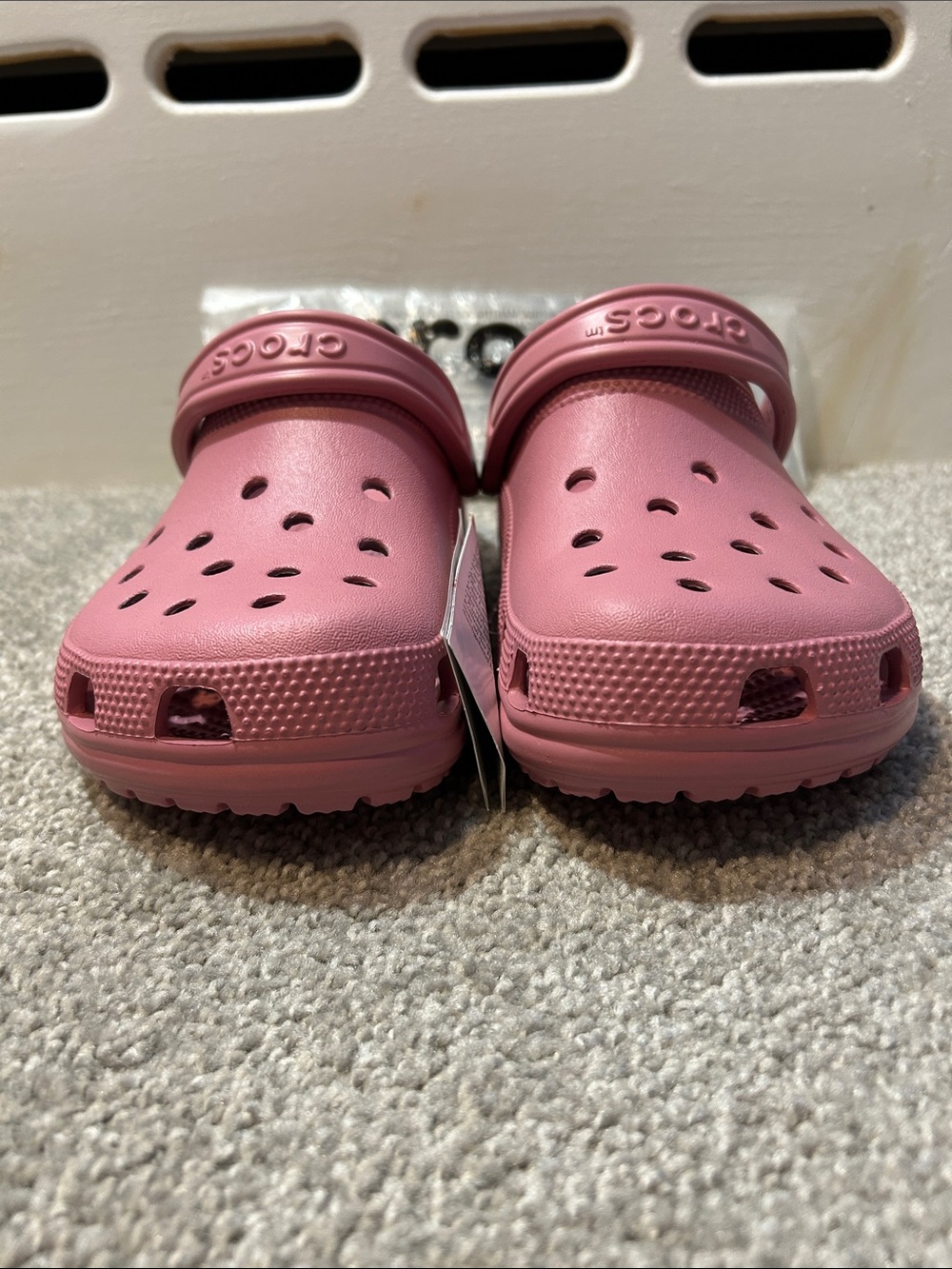 Women’s Crocs Classic Clog in Pink Lemonade - Picture 2 of 8